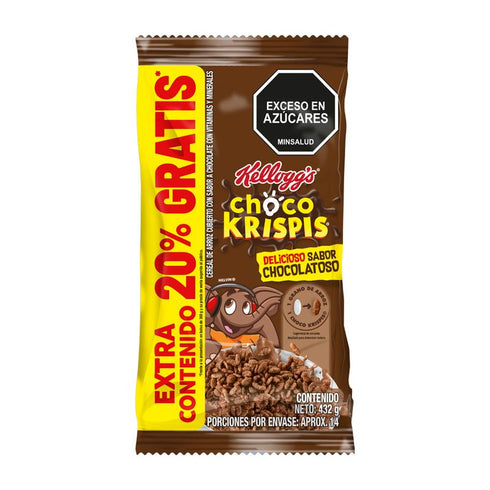 CEREAL CHOCOKRISPY 432G 20% EXTRACONTENI